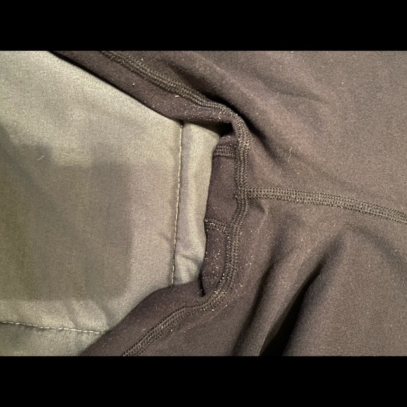 Alo Yoga Block Mesh Hi-Waist Leggings Black sz M - Picture 4 of 5